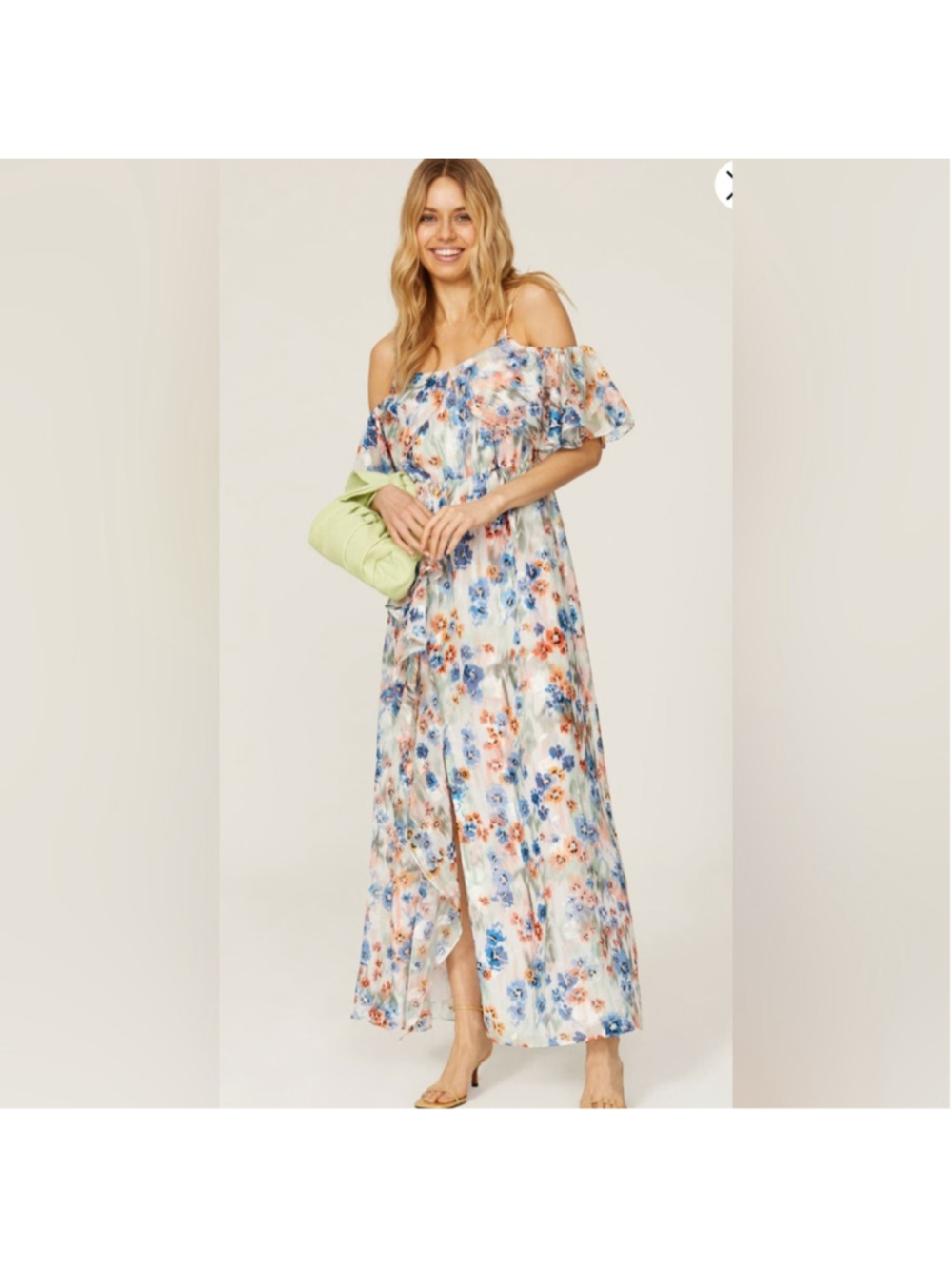 Tanya Taylor Lorena Floral Maxi Dress